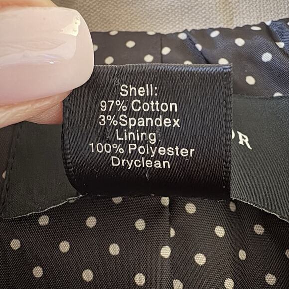 Ann‎ Taylor Beige Belted Double Breasted Trench Coat Jacket Womens Size Small - Picture 4 of 4